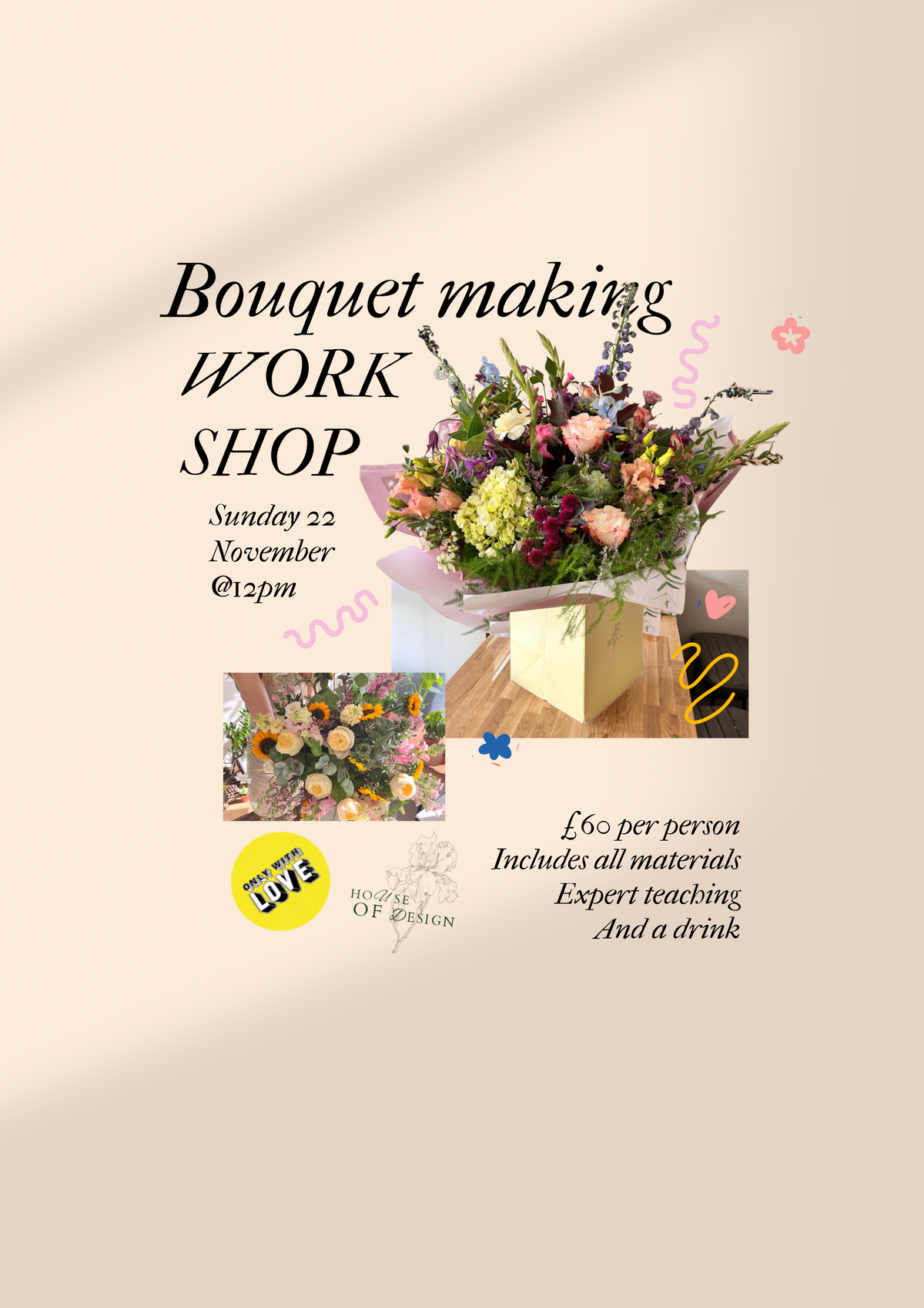 Bouquet making workshop | 22 November
